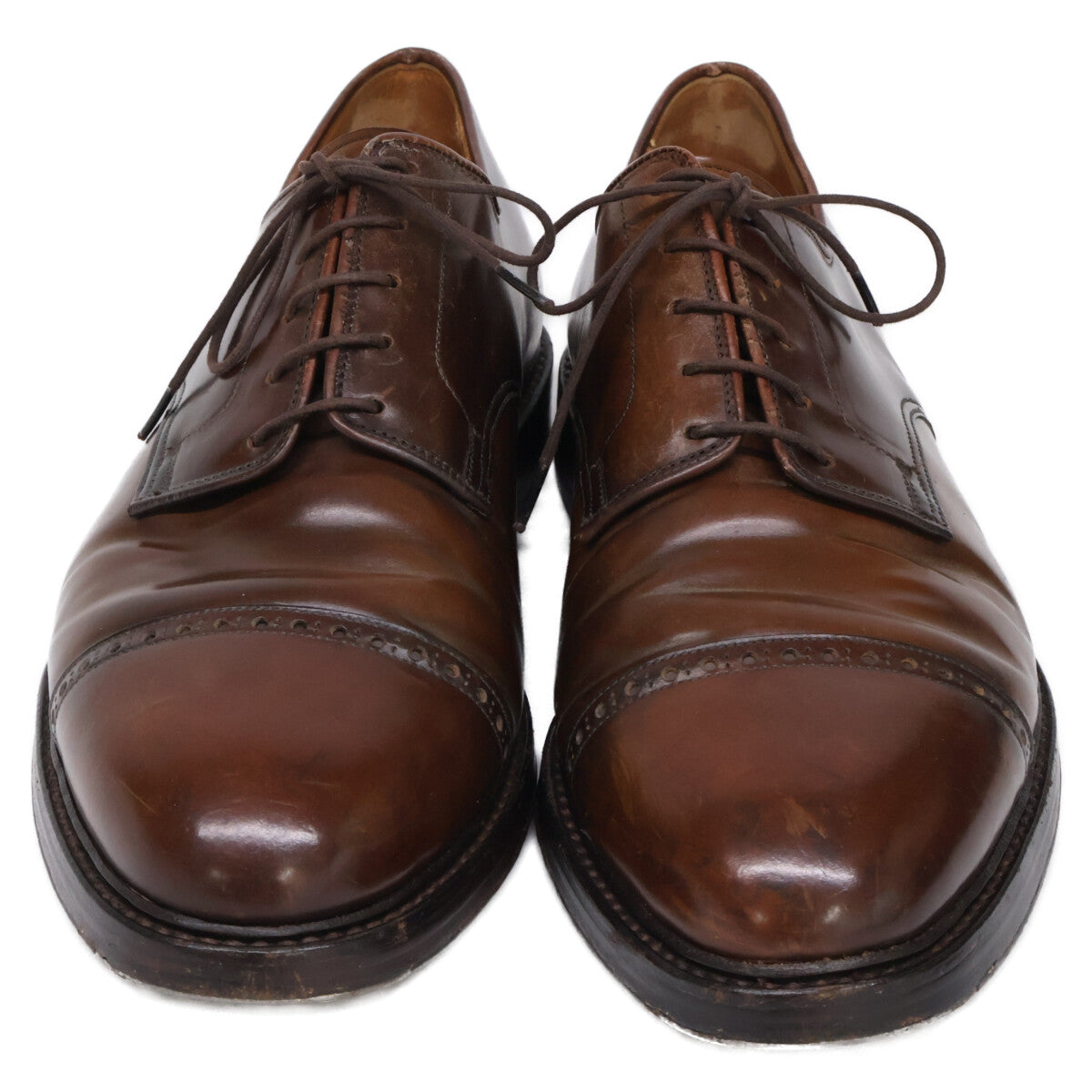 Crockett&Jones Crockett & Jones Ralph Lauren exclusive 8011 0602 18413 cordovan straight-tip shoes