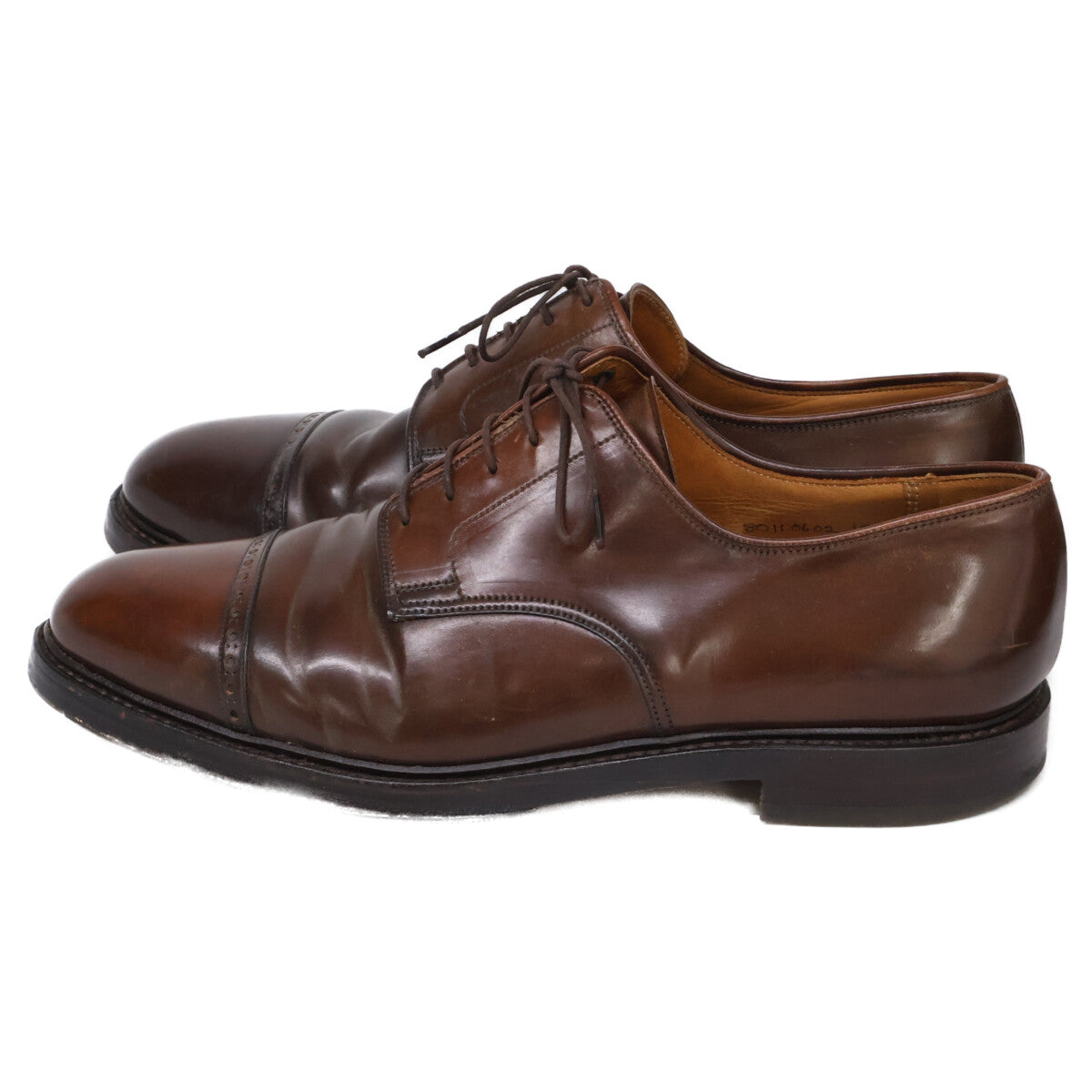 Crockett&Jones Crockett & Jones Ralph Lauren exclusive 8011 0602 18413 cordovan straight-tip shoes