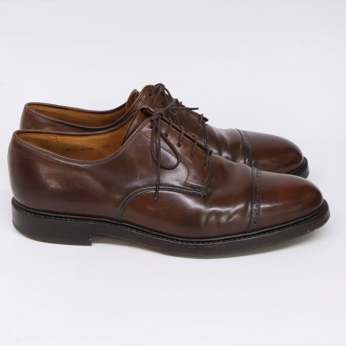 Crockett&Jones クロケット＆ジョーンズ ラルフローレン別注 8011 0602 18413 コードバン ストレートチップ シューズ シューズ