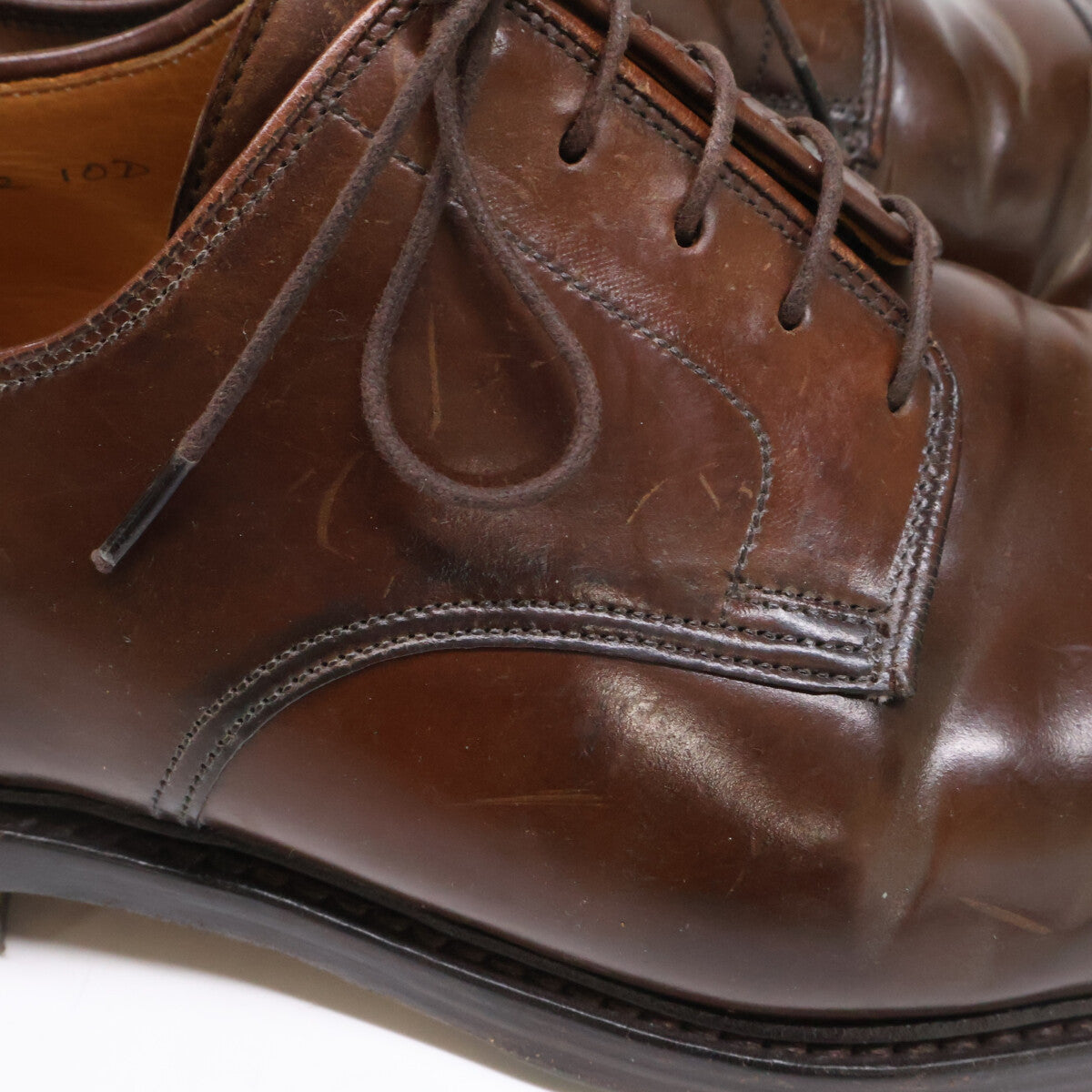 Crockett&Jones Crockett & Jones Ralph Lauren exclusive 8011 0602 18413 cordovan straight-tip shoes