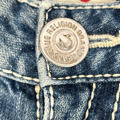 TRUE RELIGION True Religion Joy 大T恤 破洞喇叭牛仔裤 下装