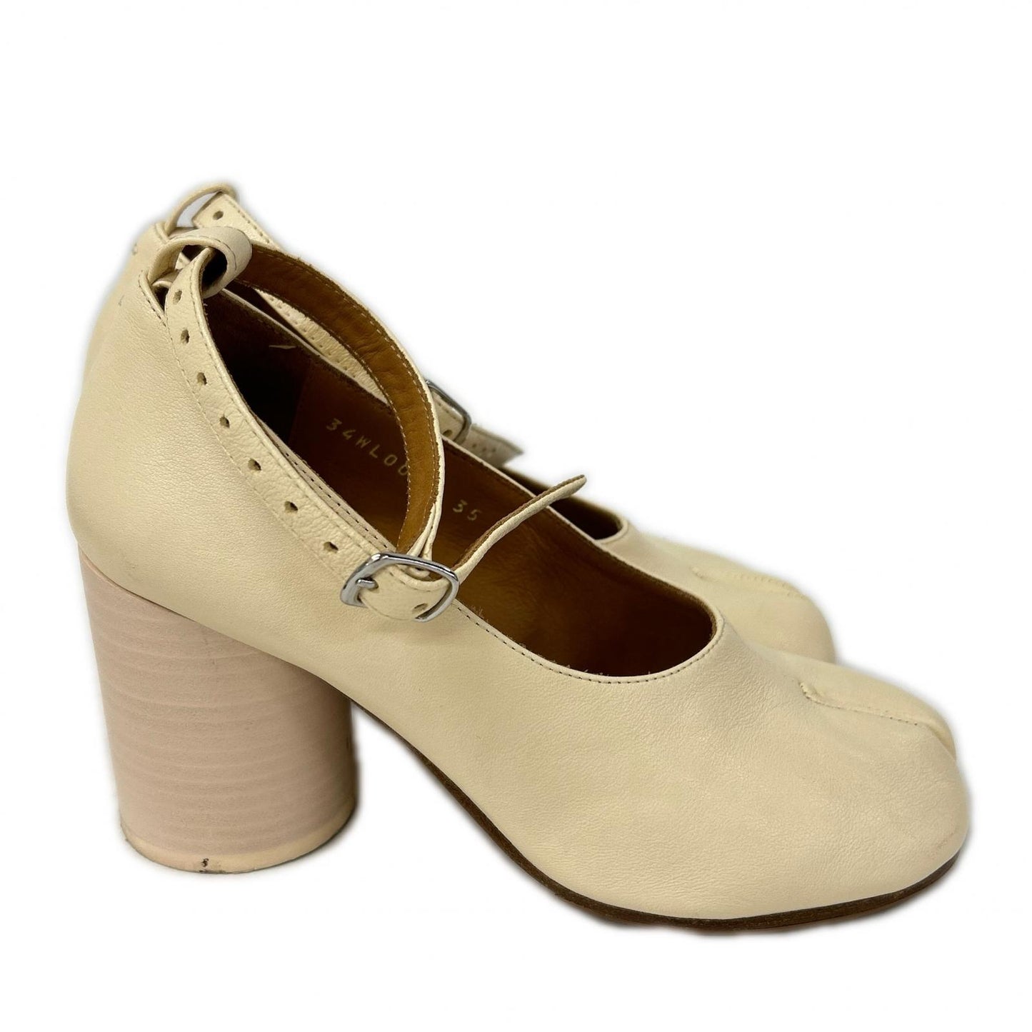 Maison margiela メゾンマルジェラ 22 S34WL0021 TABI アンクルストラップ パンプス シューズ