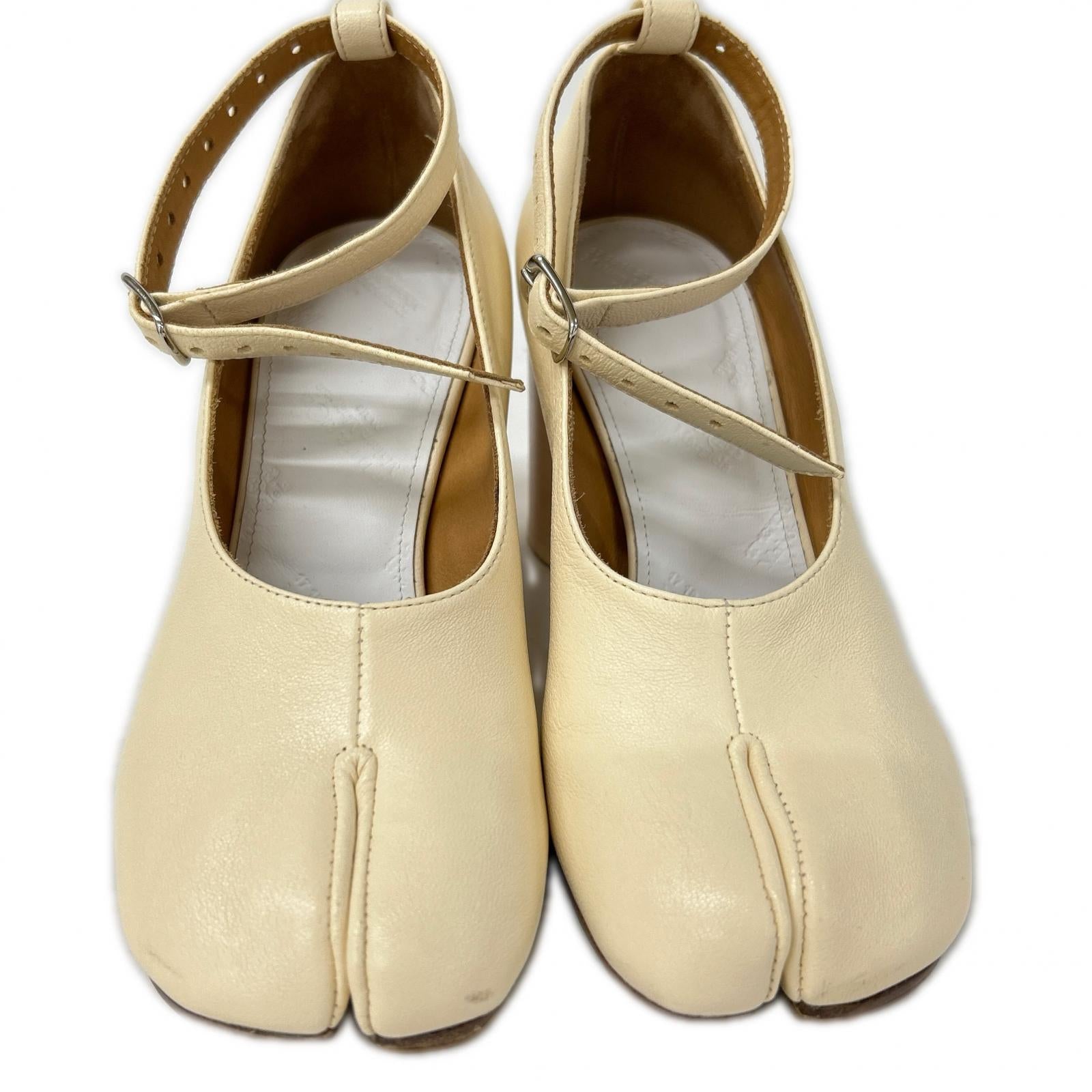 Maison margiela メゾンマルジェラ 22 S34WL0021 TABI アンクルストラップ パンプス シューズ