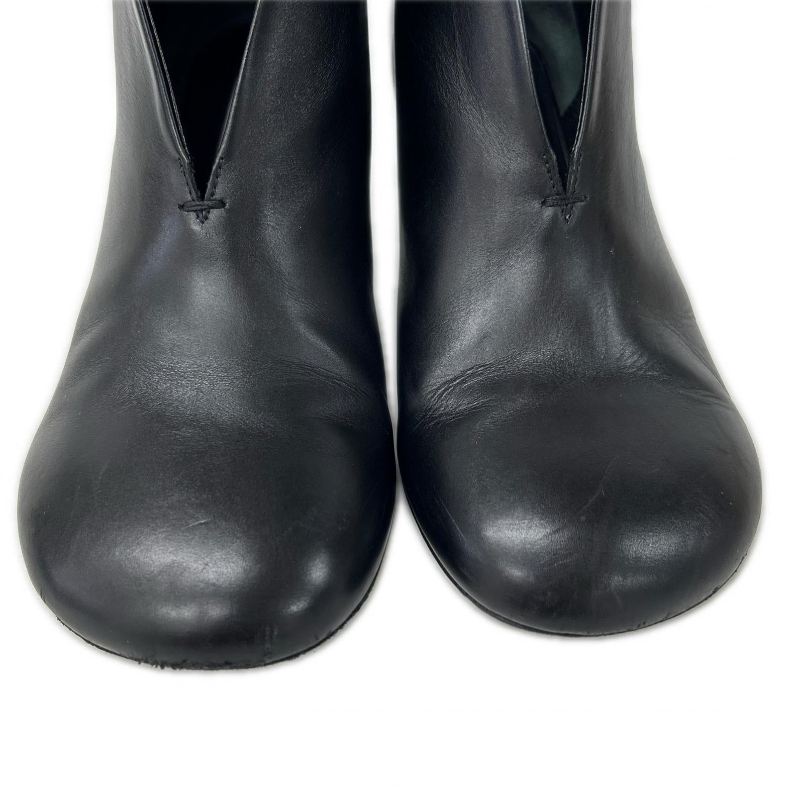 JILSANDER ジルサンダー JS35026A Vカット レザー ブーティ シューズ
