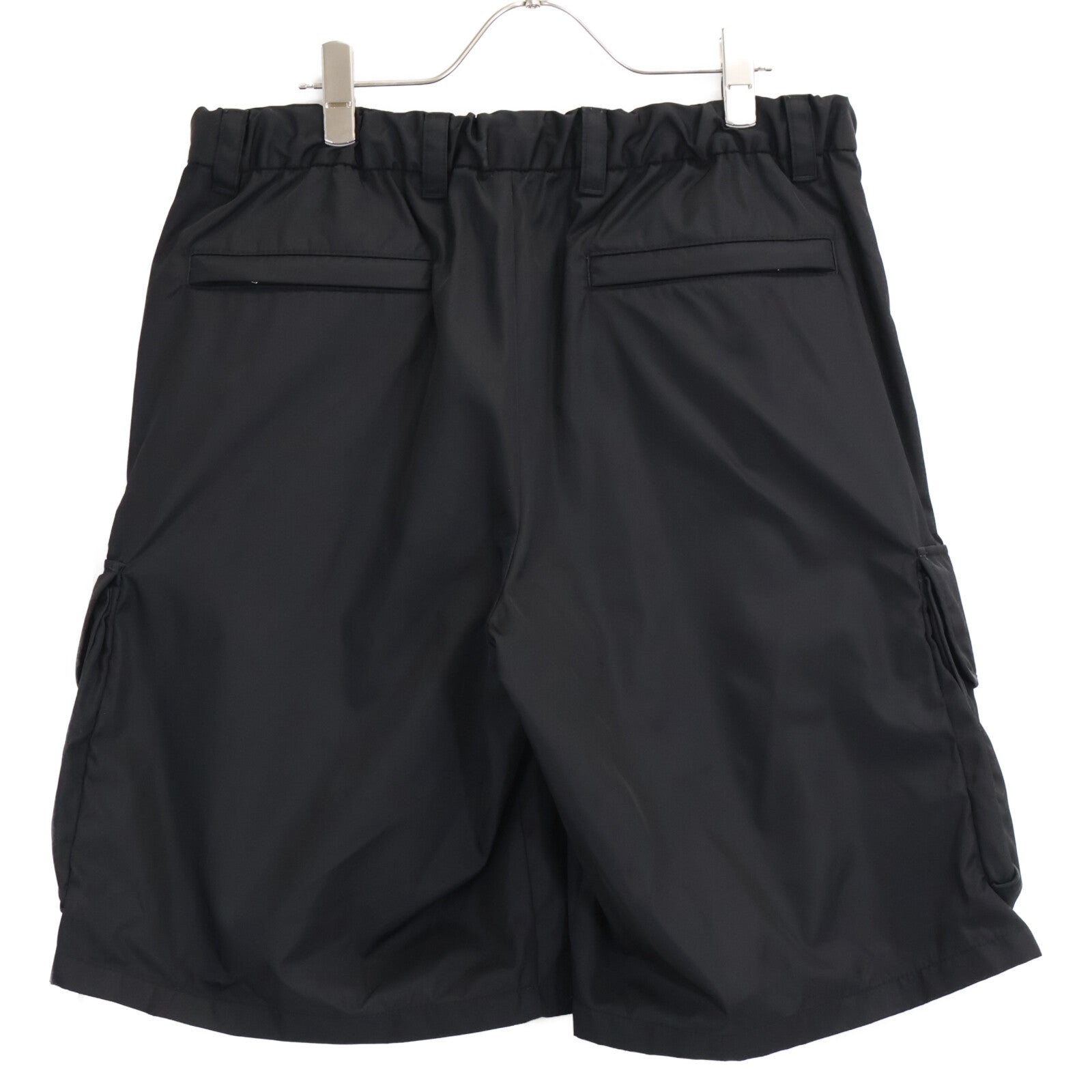 PRADA プラダ 【国内正規/23年製】SPH156 Re-Nylon トライアングルロゴプレート バミューダ カーゴ ショートパンツ ボトムス
