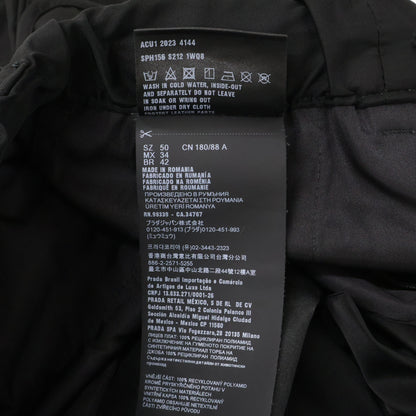 PRADA プラダ 【国内正規/23年製】SPH156 Re-Nylon トライアングルロゴプレート バミューダ カーゴ ショートパンツ ボトムス