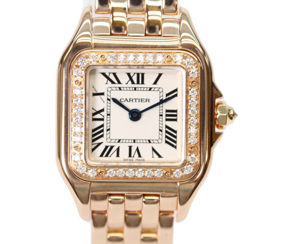 Cartier カルティエ WJPN0015 AU750 PG パンテール ドゥ カルティエ SM QZ 腕時計