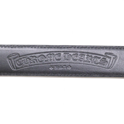 Chrome hearts クロムハーツ クラシックオーバルクロスバックル ホースシューリベット レザー ベルト