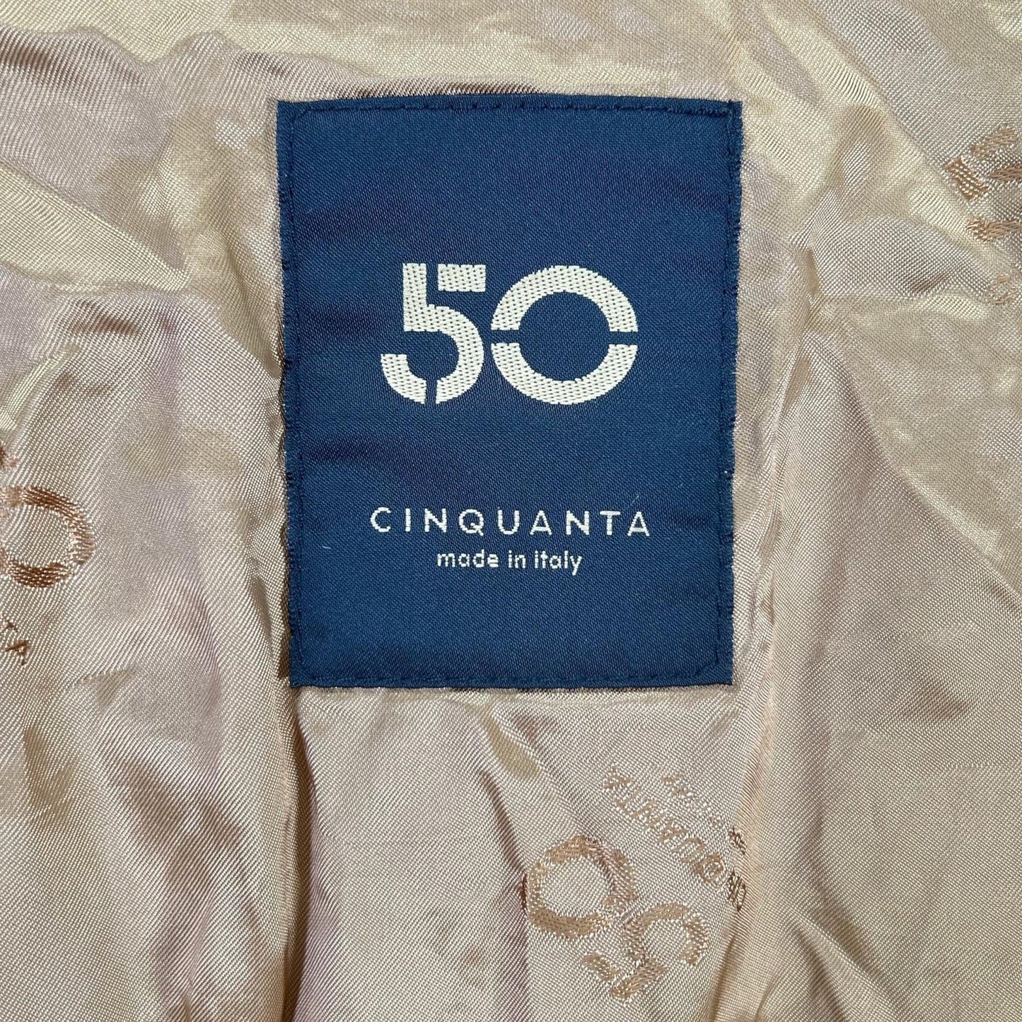 Cinquanta Cinquanta H-502/1 brown goat suede stand-collar single rider jacket