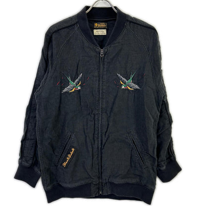 RUDE GALLERY BLACK REBEL ルードギャラリーブラックレーベル 20SS ブラック リネン スワロースーベニア ジャケット ジャケット