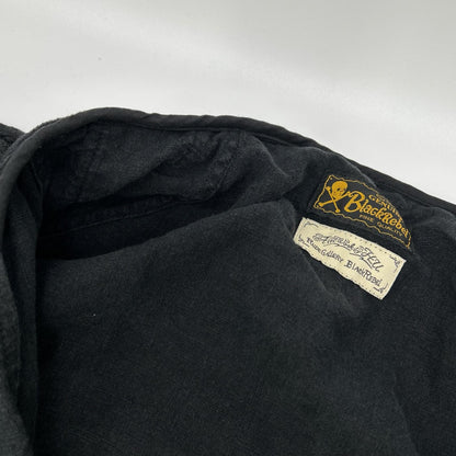 RUDE GALLERY BLACK REBEL ルードギャラリーブラックレーベル 20SS ブラック リネン スワロースーベニア ジャケット ジャケット