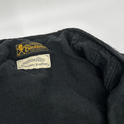 RUDE GALLERY BLACK REBEL ルードギャラリーブラックレーベル 20SS ブラック リネン スワロースーベニア ジャケット ジャケット