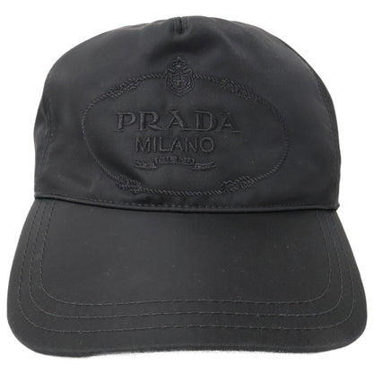 PRADA プラダ 1HC179 2DMI ロゴ刺繍 ナイロン キャップ 帽子