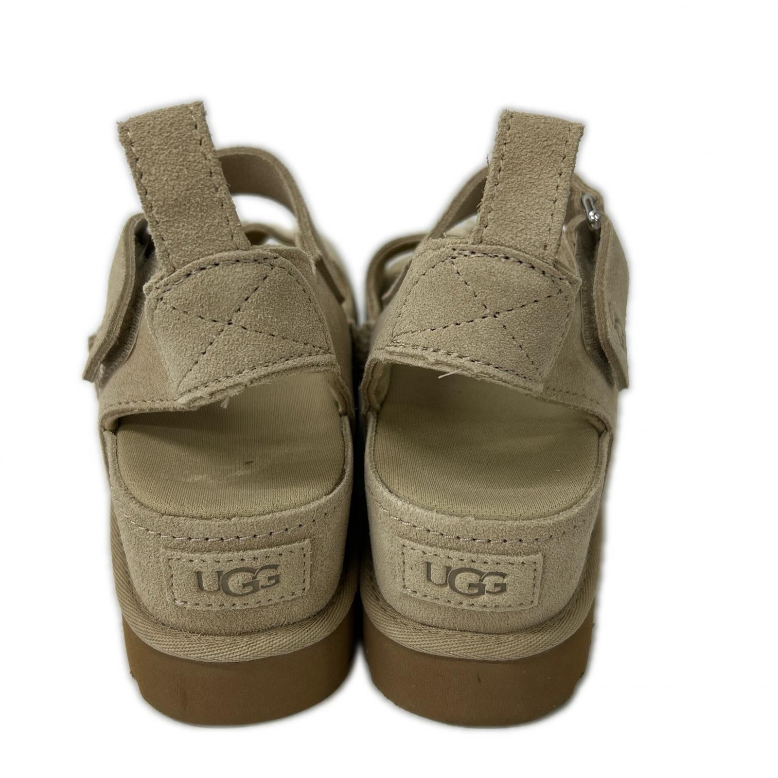 UGG アグ 【美品】1167356 Goldenstar Hi ゴールデンスター ハイ プラットフォーム サンダル シューズ