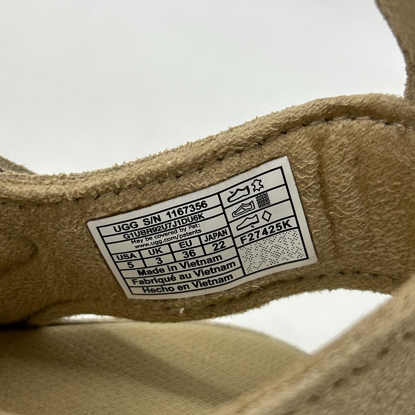 UGG アグ 【美品】1167356 Goldenstar Hi ゴールデンスター ハイ プラットフォーム サンダル シューズ