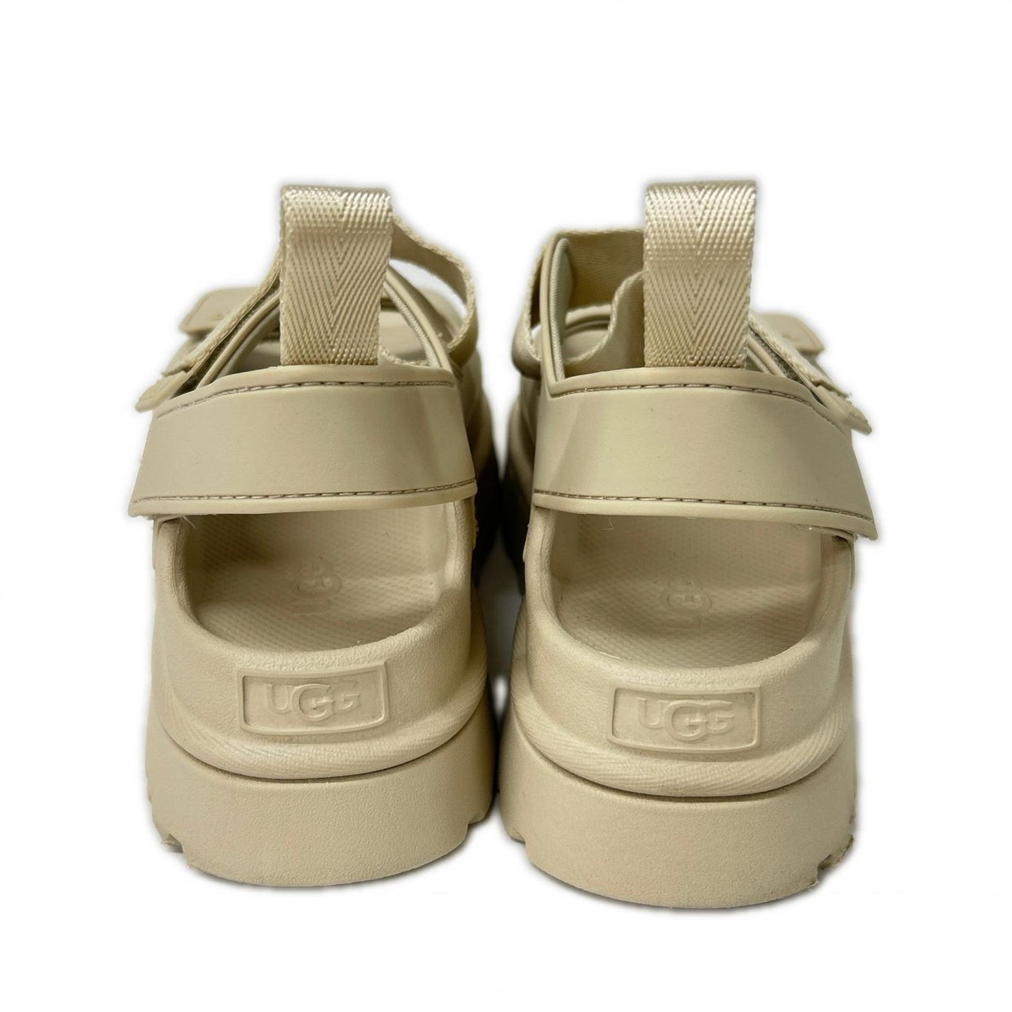 UGG アグ 【美品】1152685 GoldenGlow ゴールデングロウ プラットフォームソール サンダル シューズ