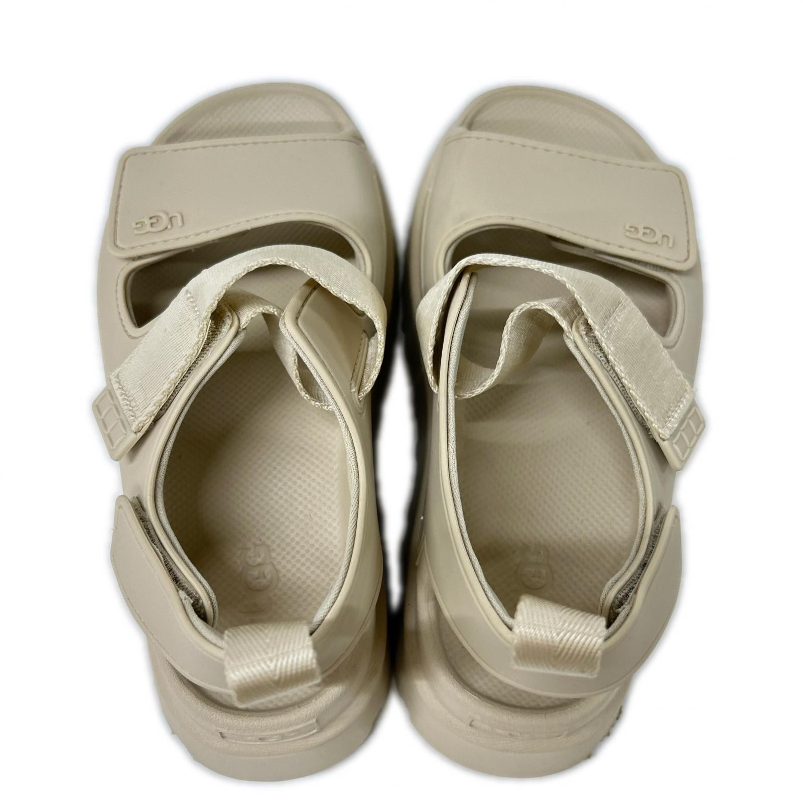 UGG アグ 【美品】1152685 GoldenGlow ゴールデングロウ プラットフォームソール サンダル シューズ