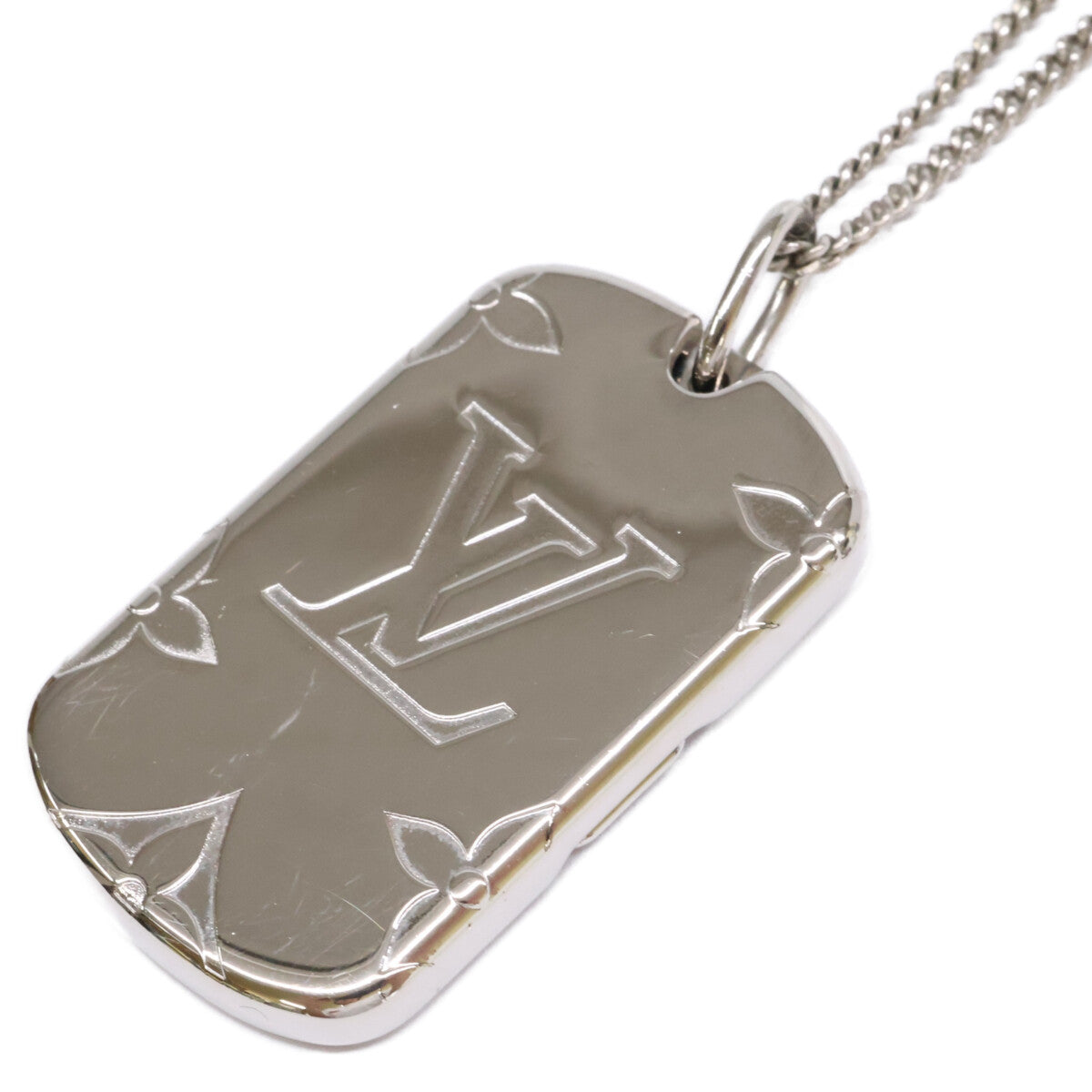 LOUIS VUITTON ルイヴィトン M62484 モノグラム ロケット ネックレス