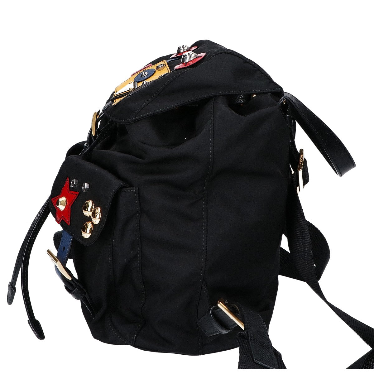 PRADA プラダ 1BZ677 テスートナイロン ロボットモチーフ リュック バックパック リュック バックパック