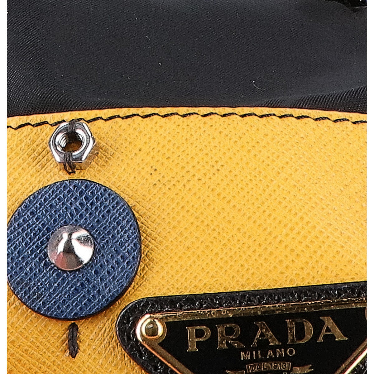PRADA プラダ 1BZ677 テスートナイロン ロボットモチーフ リュック バックパック リュック バックパック