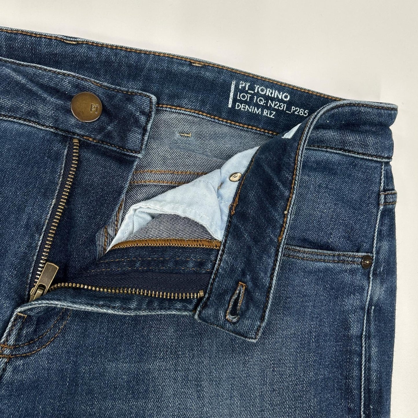 PT TORINO ピーティートリノ SOUL ブルー ストレッチ デニムパンツ ボトムス