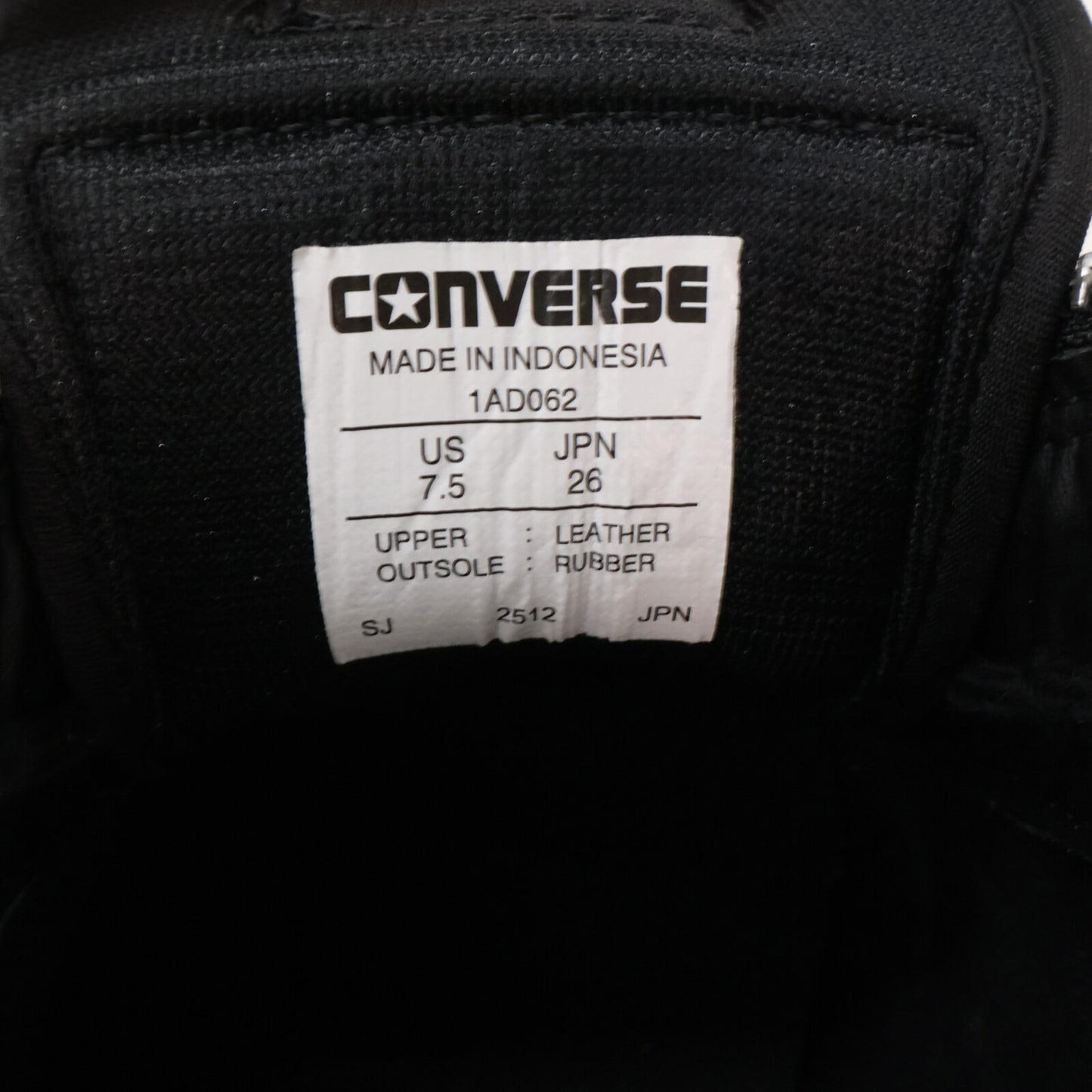schott ショット x CONVERSE コンバース 【新品未使用】1AD062 ONE STAR Z ワンスターZ レザー ローカット スニーカー シューズ