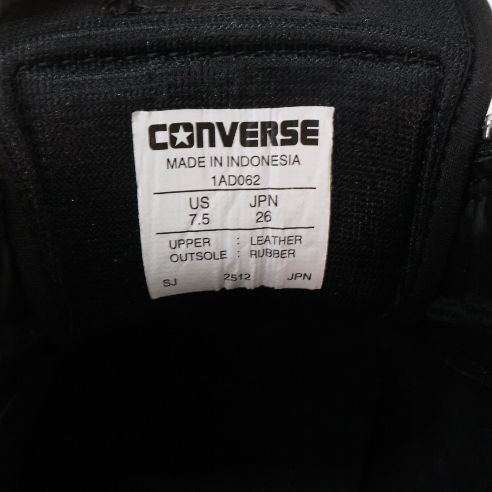 schott ショット x CONVERSE コンバース 【新品未使用】1AD062 ONE STAR Z ワンスターZ レザー ローカット スニーカー シューズ