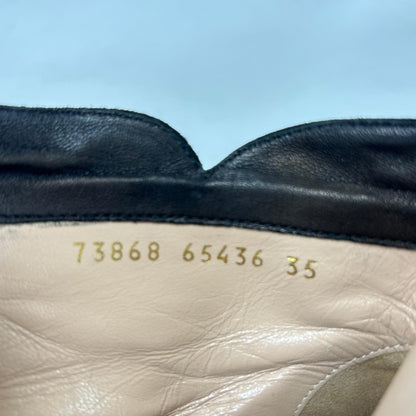 GIANVITOROSSI ジャンヴィトロッシ スエード ポインテッドトゥ サイドジップ ヒールブーツ シューズ