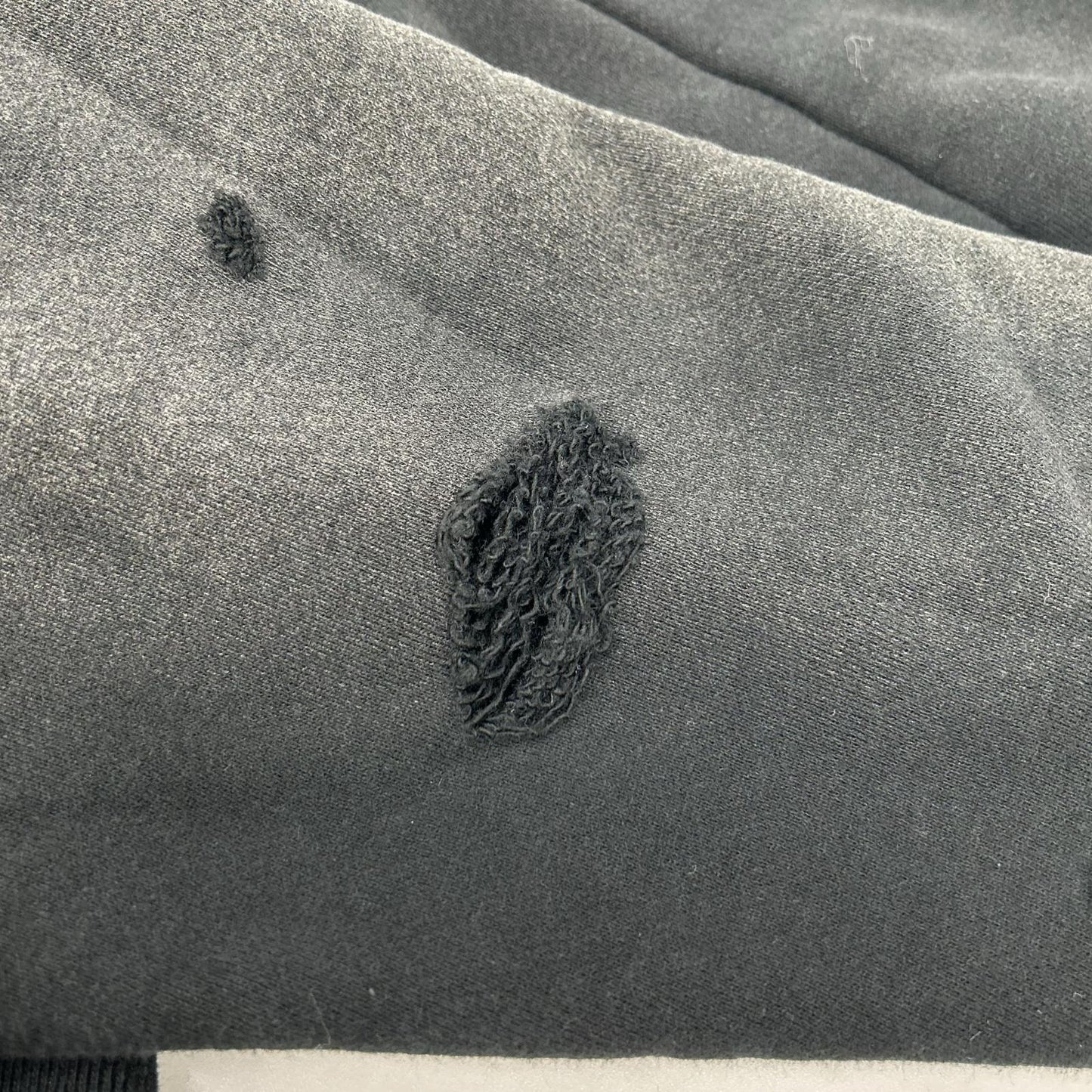 needles ニードルズ 25AW RW336 ブラック DECONSTRUCTED SWEAT SHIRT スウェットトレーナー トップス