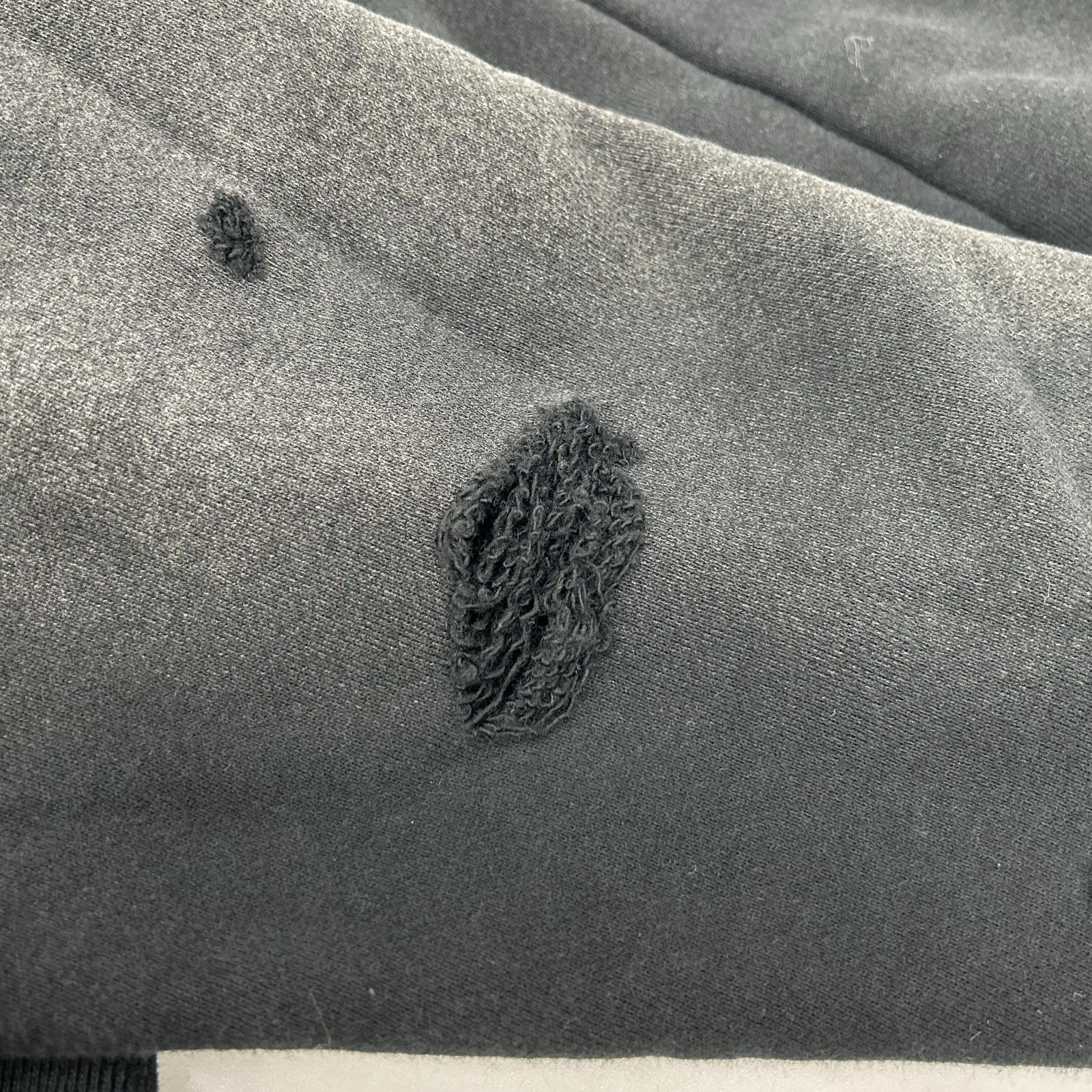 needles ニードルズ 25AW RW336 ブラック DECONSTRUCTED SWEAT SHIRT スウェットトレーナー トップス