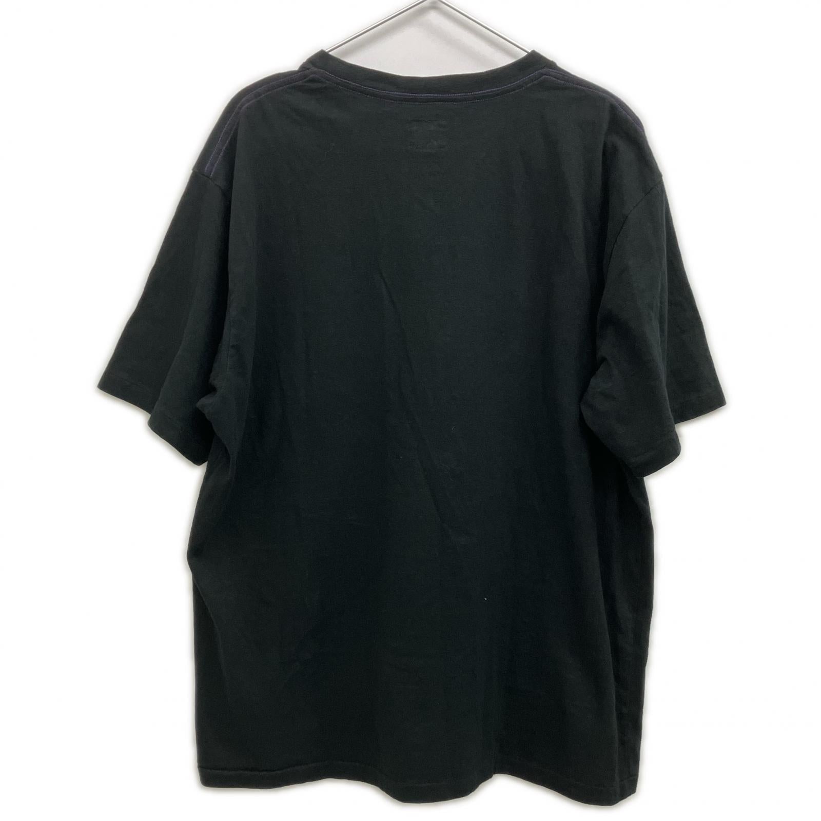 needles ニードルズ SX444 ブラック コットン ショートスリーブ ポケットTシャツ トップス