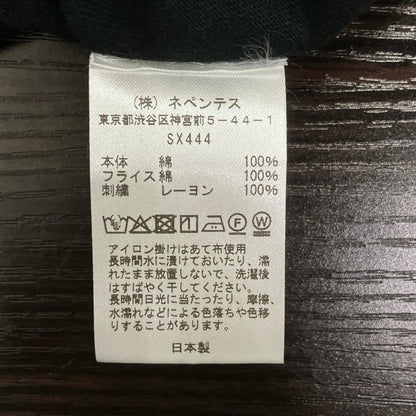needles ニードルズ SX444 ブラック コットン ショートスリーブ ポケットTシャツ トップス