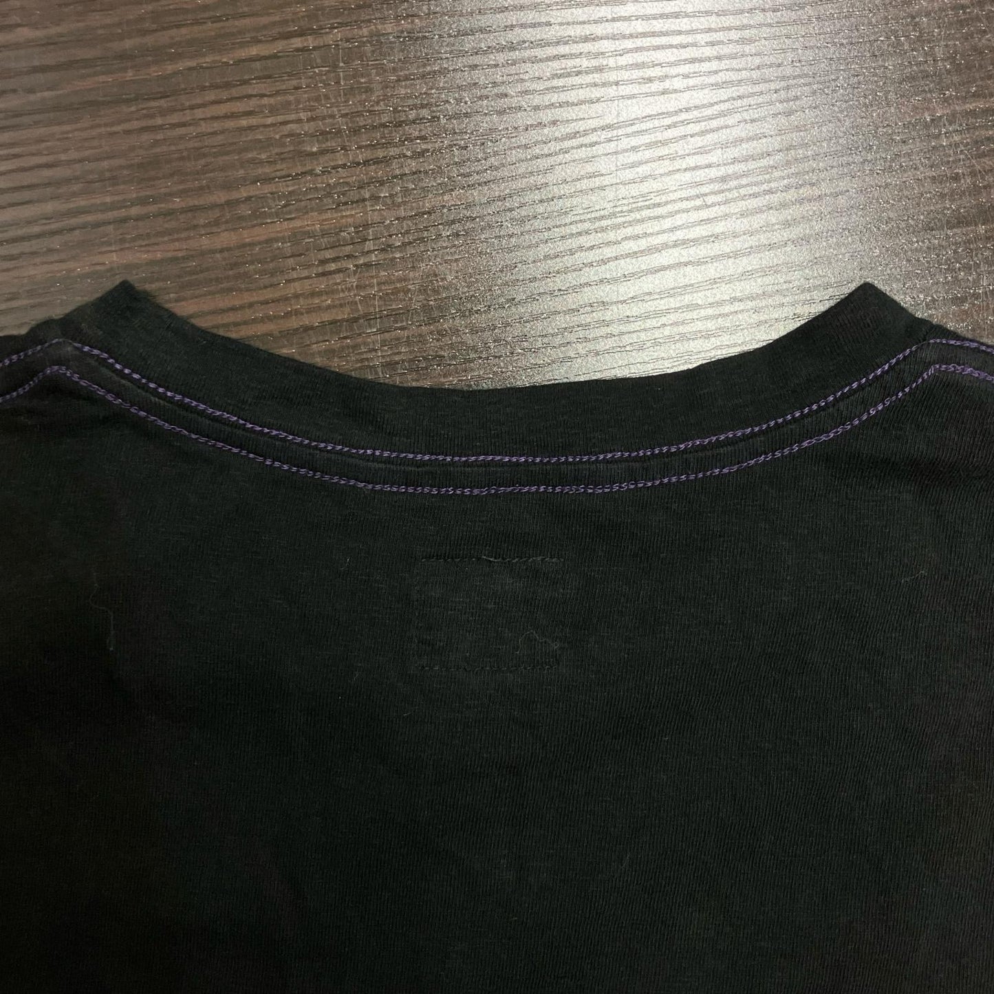 needles ニードルズ SX444 ブラック コットン ショートスリーブ ポケットTシャツ トップス