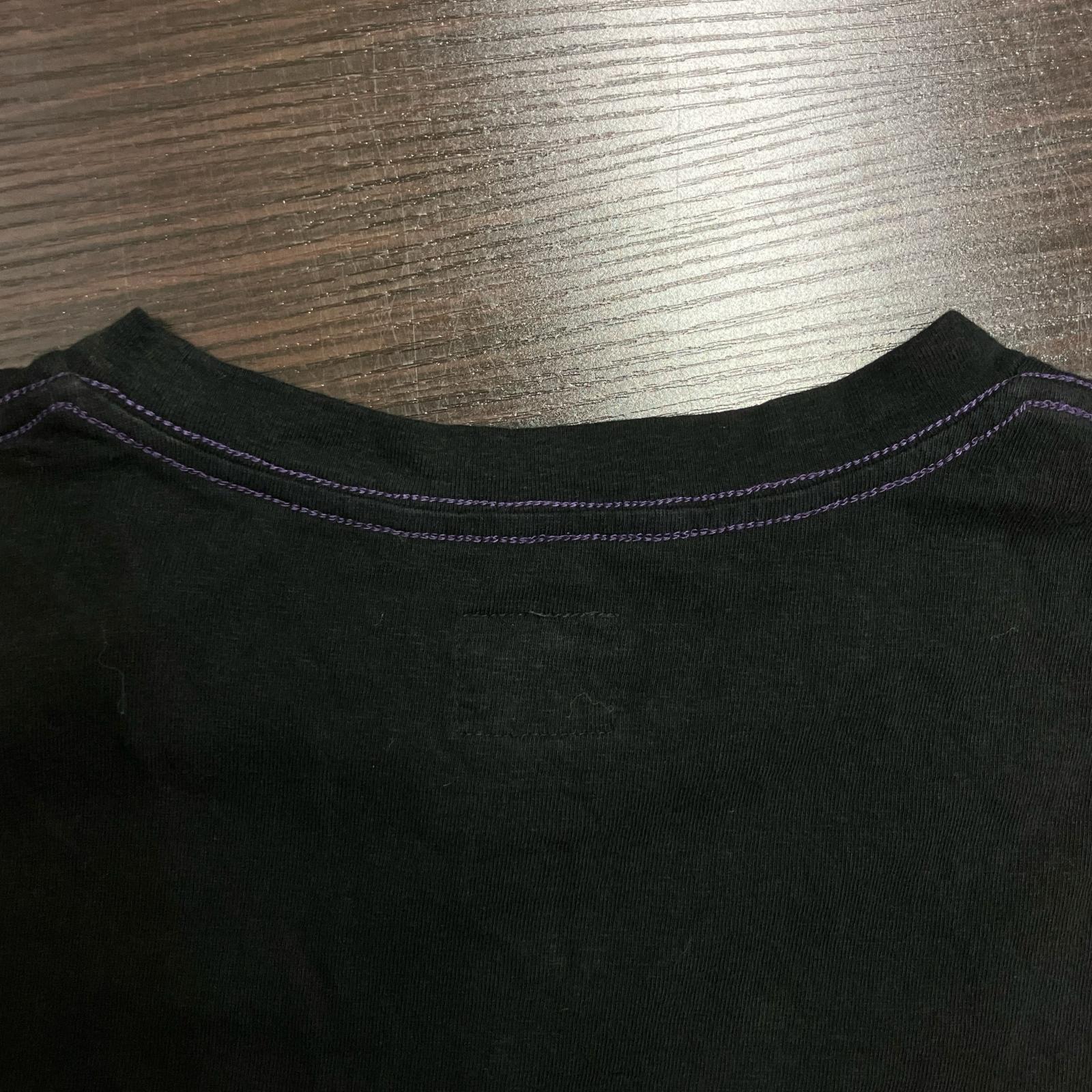 needles ニードルズ SX444 ブラック コットン ショートスリーブ ポケットTシャツ トップス