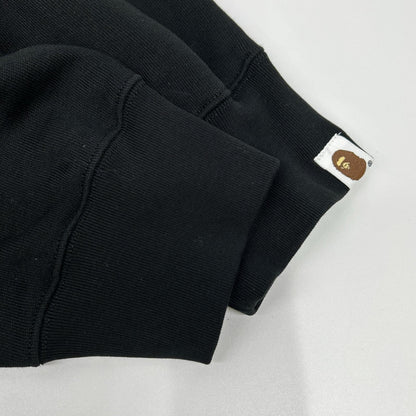 A BATHING APE アベイシングエイプ 001SWK801303M ブラック ローズ スウェットシャツ トップス