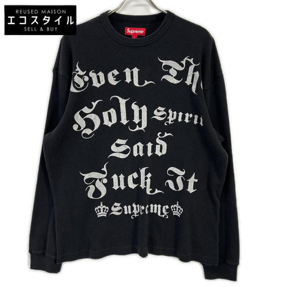 Supreme シュプリーム 25FW ブラック Angel Thermal トップス
