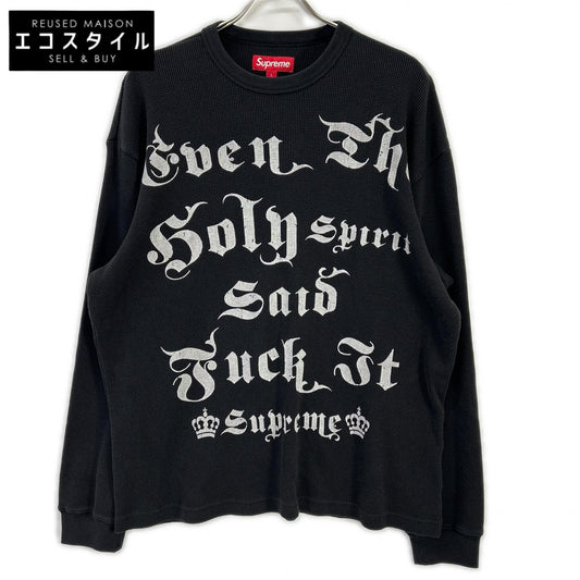 Supreme シュプリーム 25FW ブラック Angel Thermal トップス
