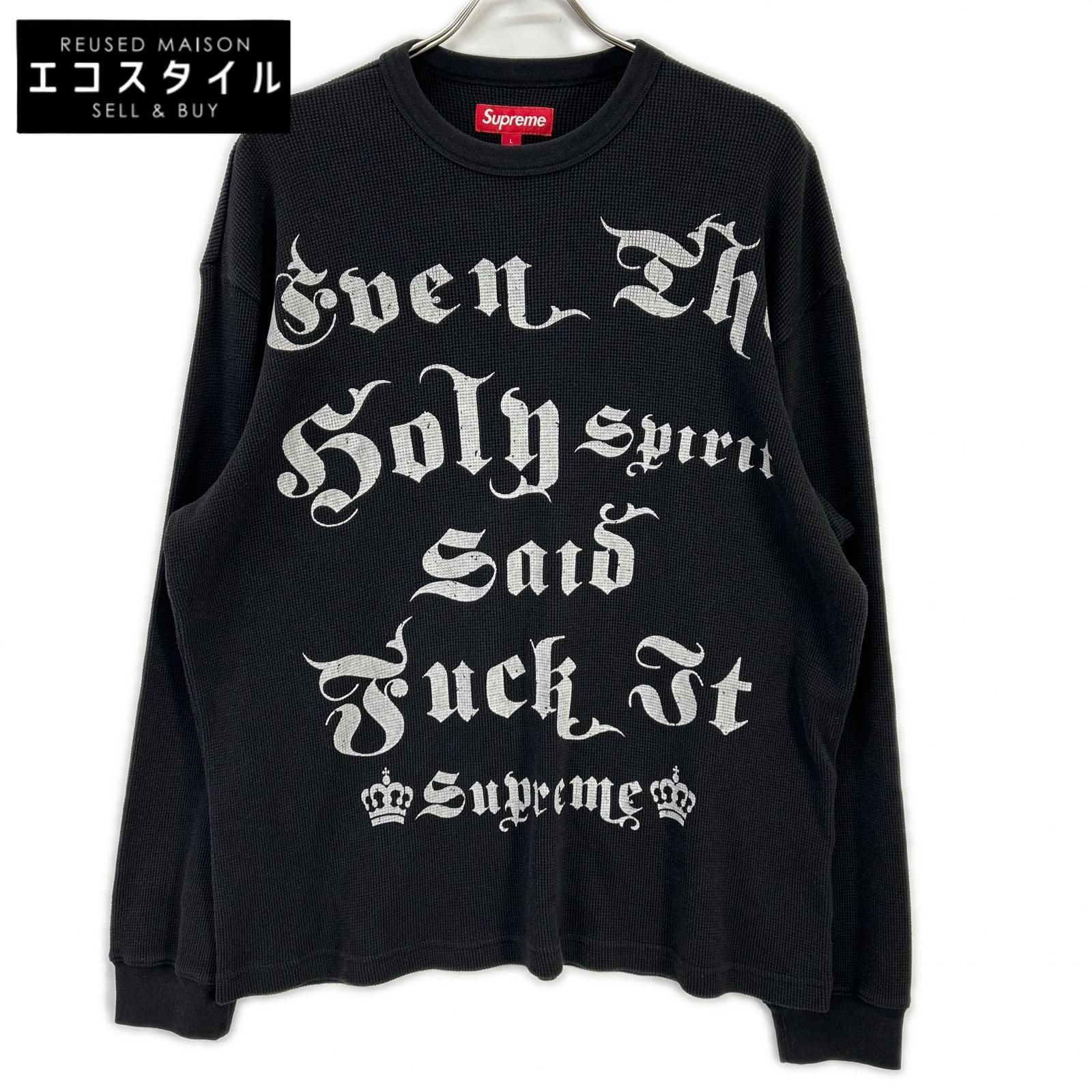 Supreme シュプリーム 25FW ブラック Angel Thermal トップス