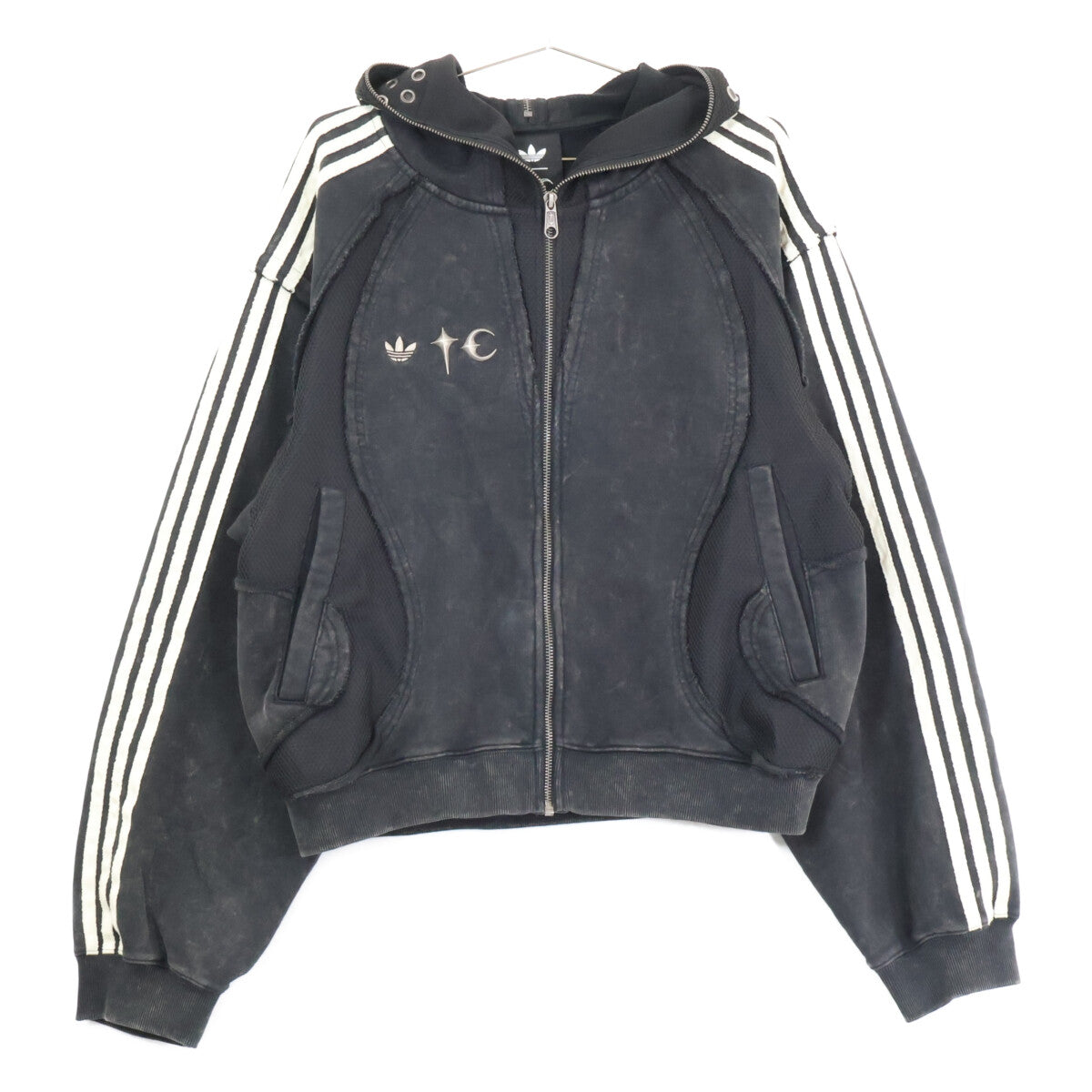 adidas アディダス ｘTHUG CLUB【美品/25年製】KC2209/KC2216 TEAMGEIST HOODED ZIP UP SWEAT PANTS スウェット セットアップ スーツ セットアップ