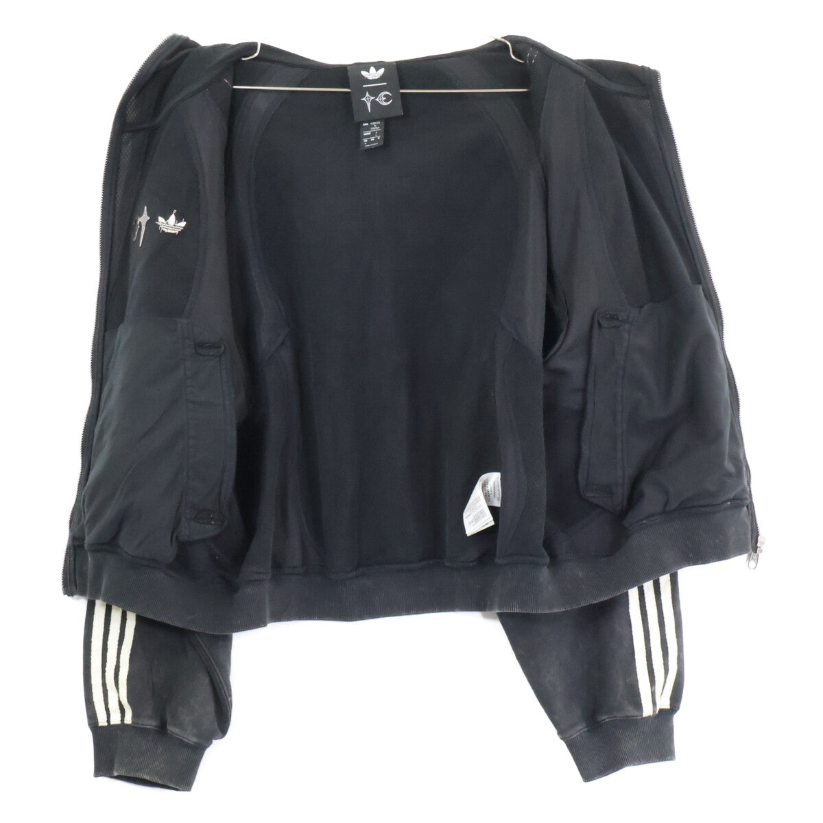 adidas アディダス ｘTHUG CLUB【美品/25年製】KC2209/KC2216 TEAMGEIST HOODED ZIP UP SWEAT PANTS スウェット セットアップ スーツ セットアップ