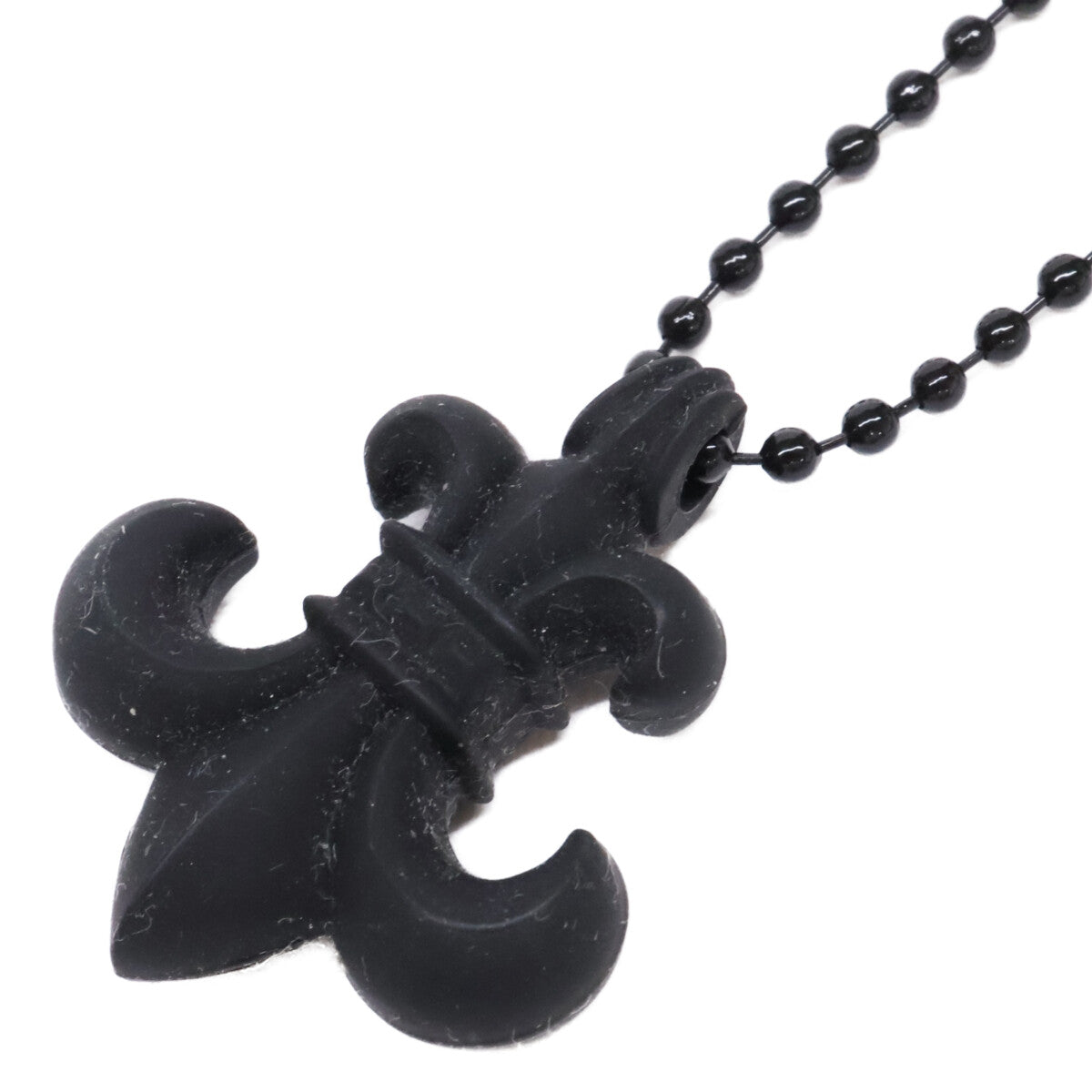 Chrome hearts クロムハーツ 新品同様 シリコンラバー BSフレア ボールチェーン ネックレス