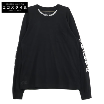 Chrome hearts クロムハーツ 【美品/国内正規】Neck Logo Long Sleeve Tee ネックロゴ ロングスリーブ Tシャツ トップス