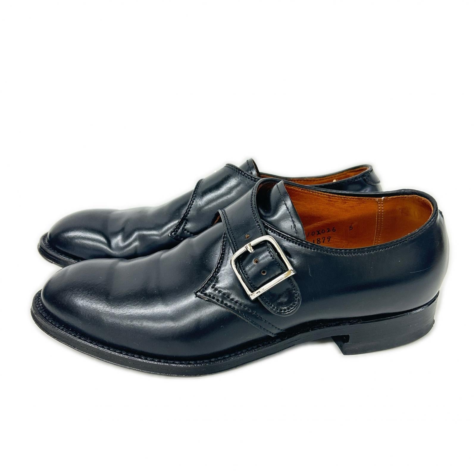 Alden オールデン 1879 コードバン シングルモンクストラップ シューズ シューズ