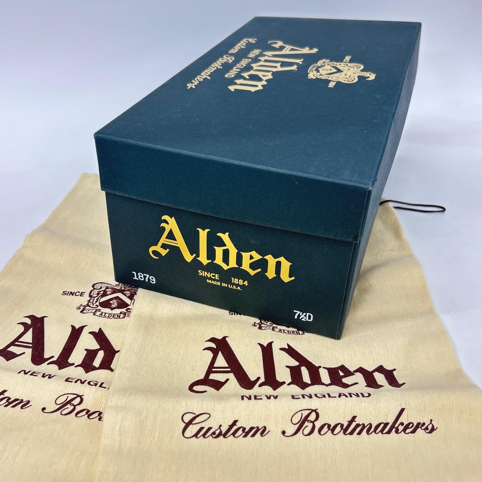 Alden オールデン 1879 コードバン シングルモンクストラップ シューズ シューズ