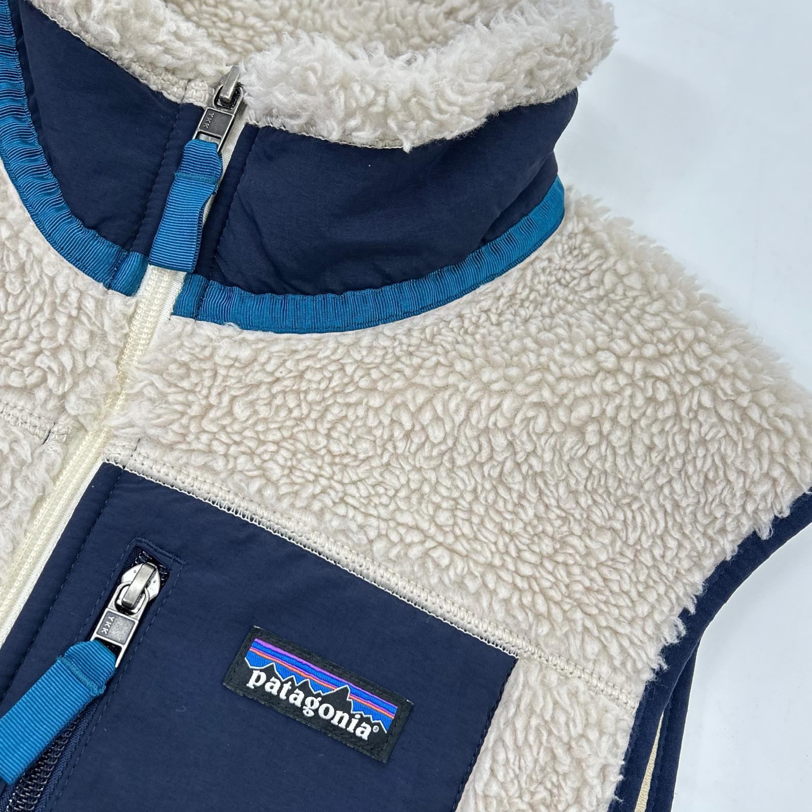 Patagonia パタゴニア 22FW 23048 ホワイト クラシック レトロ ベスト ボア ベスト