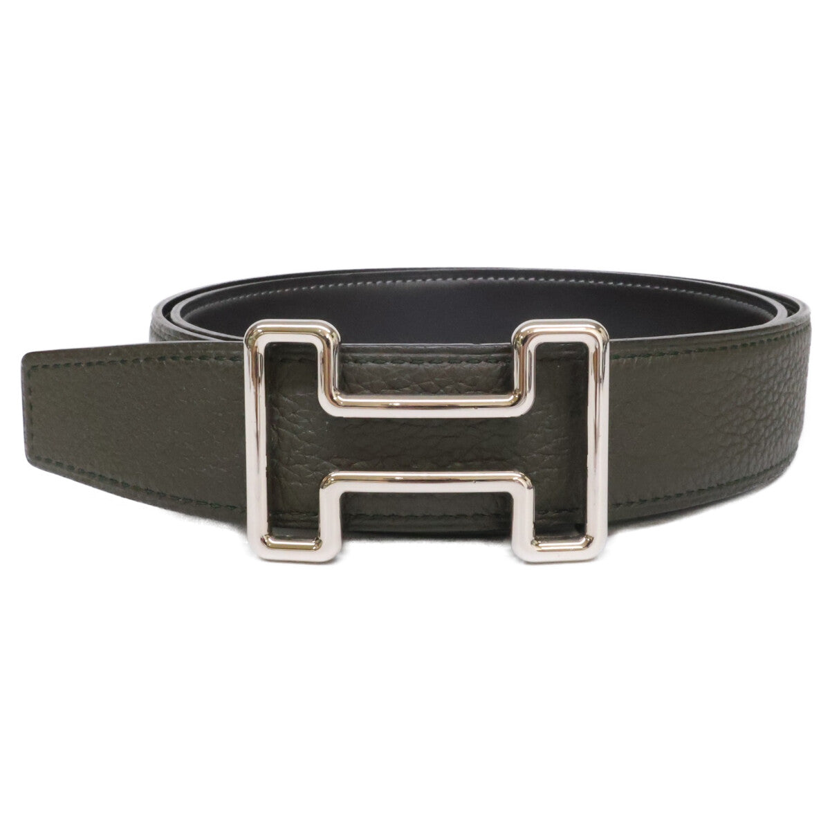 HERMES エルメス トゥナイト Hバックル Y刻印 レザー リバーシブル ベルト