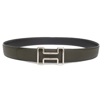 HERMES エルメス トゥナイト Hバックル Y刻印 レザー リバーシブル ベルト