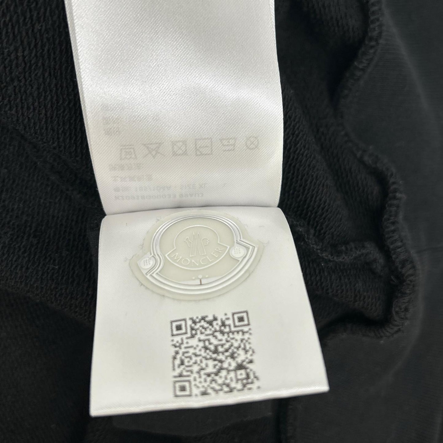 MONCLER モンクレール 24年製 ブラック FELPA スウェットシャツ トップス