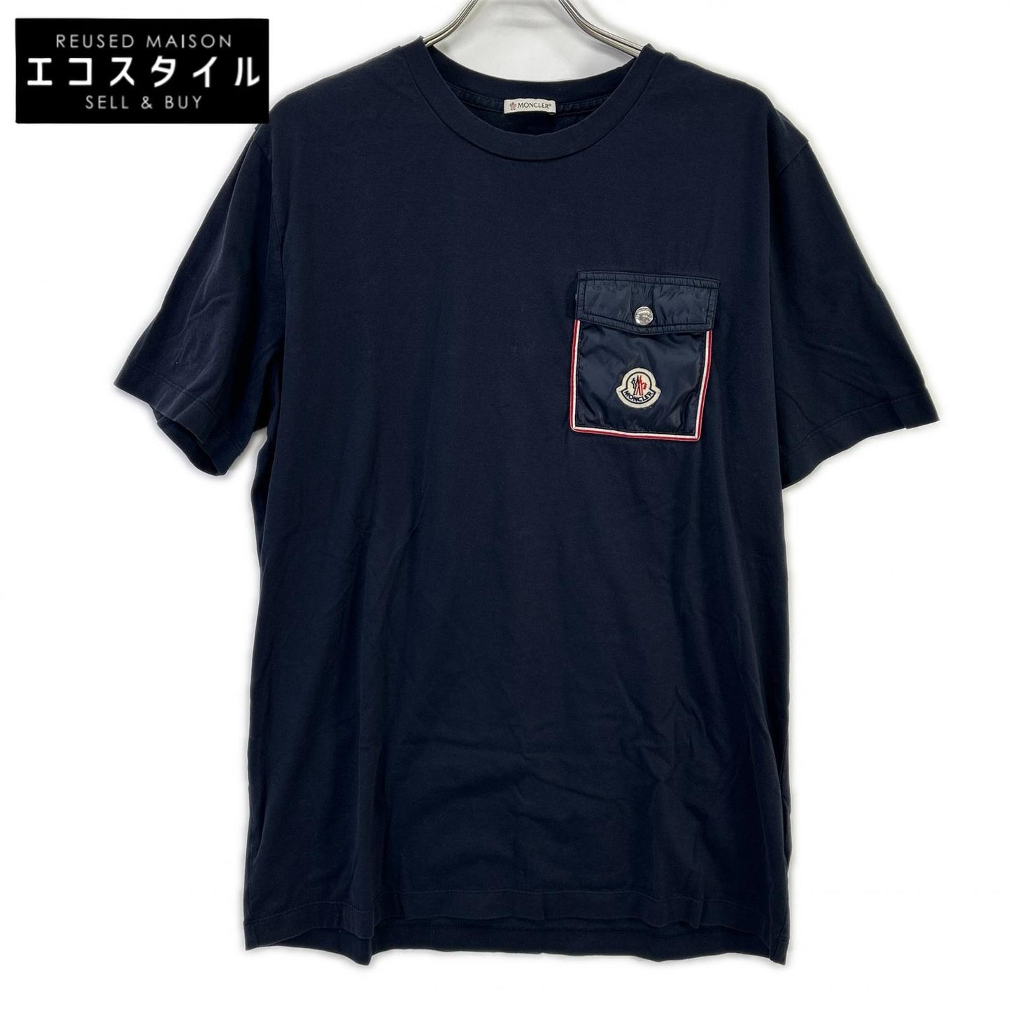 MONCLER モンクレール 21年製 ネイビー S/S Tシャツ トップス