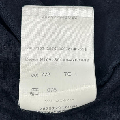 MONCLER モンクレール 21年製 ネイビー S/S Tシャツ トップス